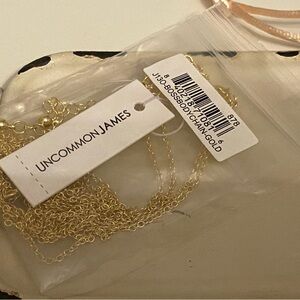 Uncommon James Gold Chain body necklace